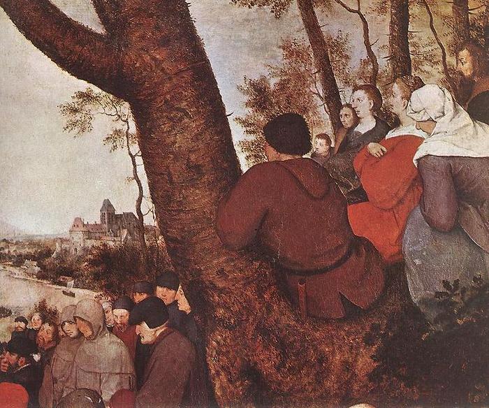 Pieter Bruegel the Elder The Sermon of St John the Baptist China oil painting art